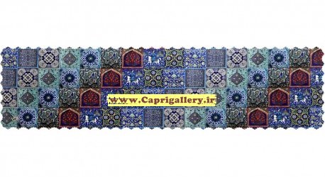 رومیزی رانر مخمل کوبیده کد 22