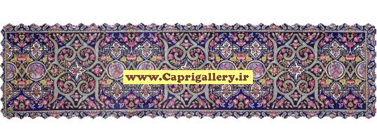 رومیزی رانر مخمل کوبیده کد 33