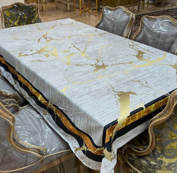 رومیزی مخمل چاپی کد 20005
