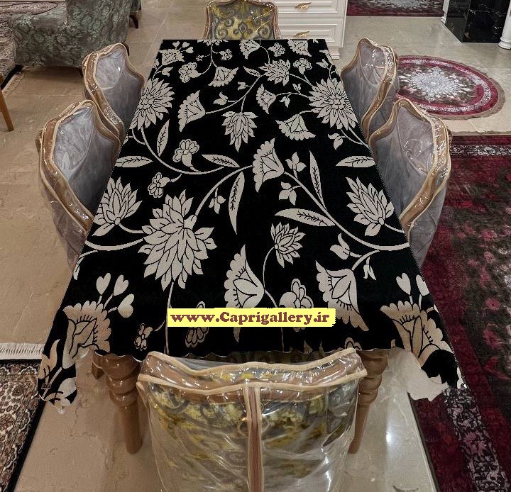 رومیزی مخمل چاپی کد20201