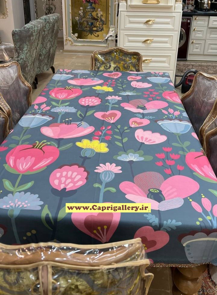 رومیزی مخمل چاپی کد20084